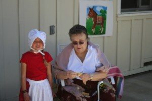 Thanks for sewing my costume, Grandma!