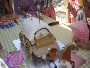 Covered Wagon Cake