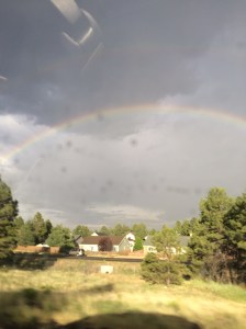 Rainbow we saw that evening!